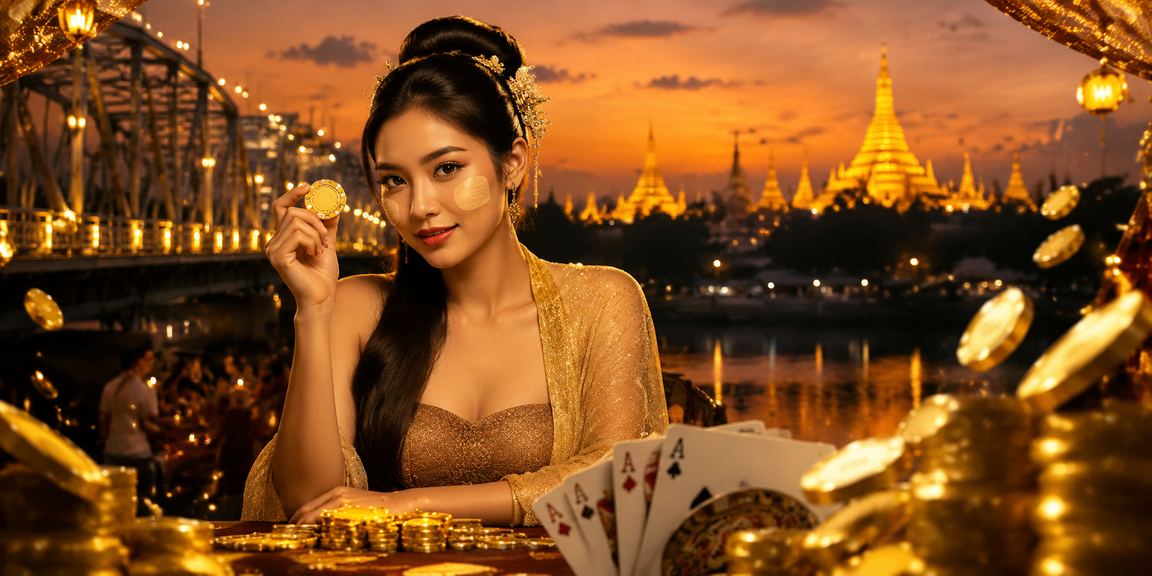 မော်လမြိုင်ဧည့်သည်များ လောင်းကစားနေသော ရုပ်ပုံ