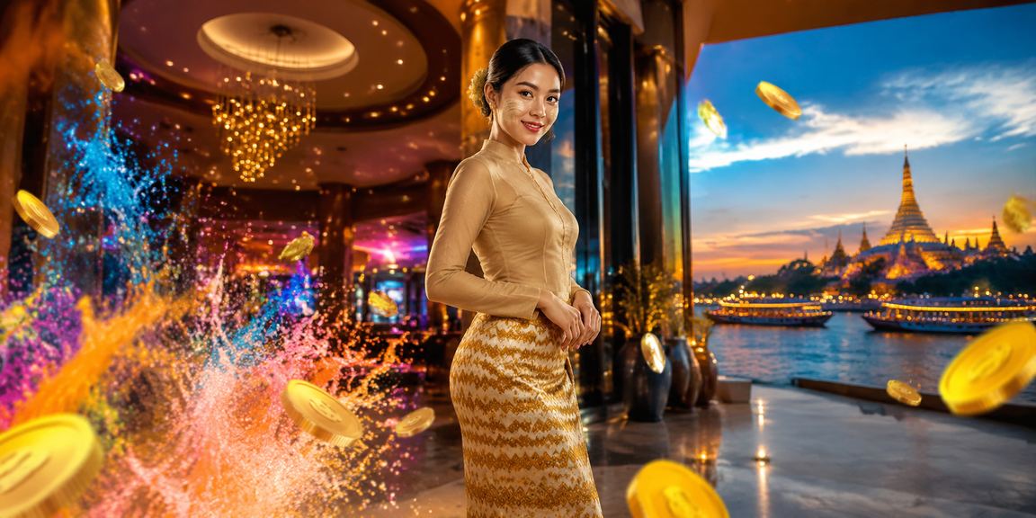 ရန်ကုန်မြစ်ကမ်းခြေတွင် ဂိမ်းကစားသူများ